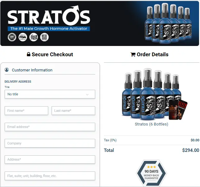 Stratos - Secure Checkout
